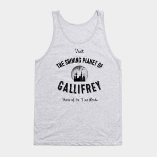 Gallifrey "Home of the Time Lords" Tourism Tank Top